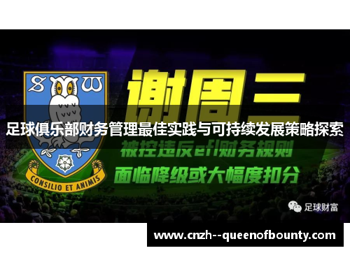 足球俱乐部财务管理最佳实践与可持续发展策略探索